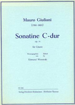Sonatine C-Dur, op. 71 