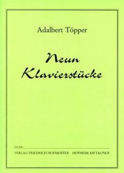 Neun Klavierstücke 