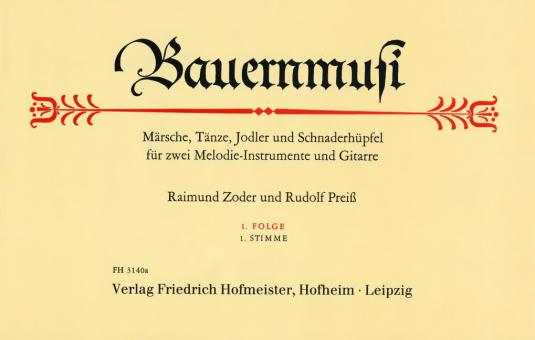 Bauernmusi, 1. Folge, 1. Stimme 