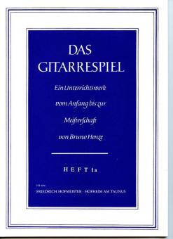 Das Gitarrespiel Heft 1a 