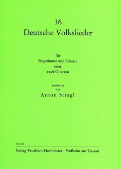 16 deutsche Volkslieder 