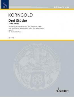 Drei Stücke op. 11 Standard