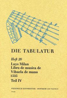 Die Tabulatur, Heft 20 