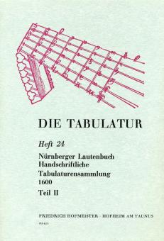 Die Tabulatur, Heft 24 