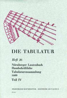 Die Tabulatur, Heft 26 