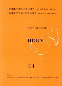 Orchesterstudien Heft 4 für Horn 