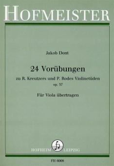 24 Vorübungen op. 37 