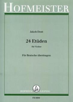 24 Etüden für Violine, op. 35 