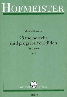 25 melodische und progressive Etüden, op. 60 