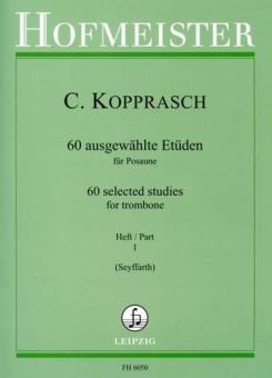 60 ausgewählte Etüden für Posaune 1 