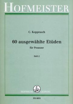 60 ausgewählte Etüden für Posaune 2 