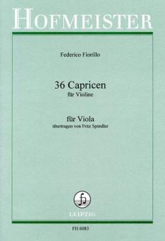 36 Capricen für Violine 