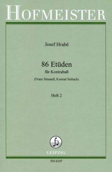 86 Etüden Heft 2 