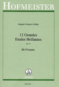 12 Grandes Etudes Brillantes op. 43 