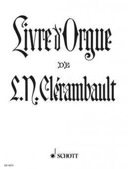 Livre d' Orgue Standard