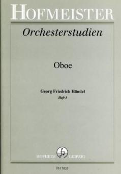 Händel-Studien für Oboe Heft 3 