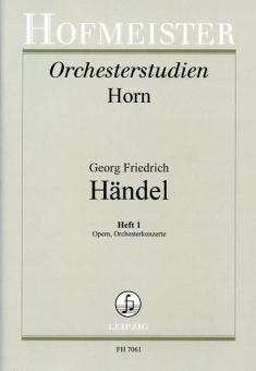 Händel-Studien für Horn Heft 1 