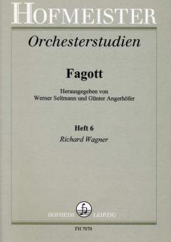 Orchesterstudien für Fagott Heft 6 