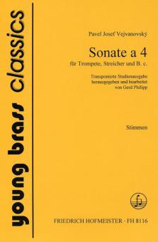 Sonata a 4 für Trompete,Streicher und B. c. 