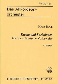 Thema und Variationen über eine finnische Volksweise 