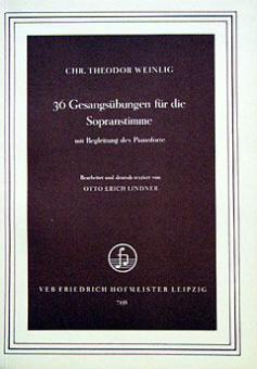 36 Gesangsübungen 