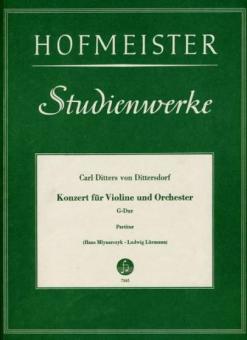 Konzert G-Dur für Violine und Orchester 