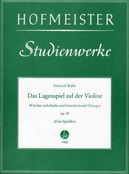 Lagenspiel auf der Violine, op. 19 