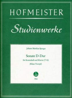 Sonate D-Dur (T40) 