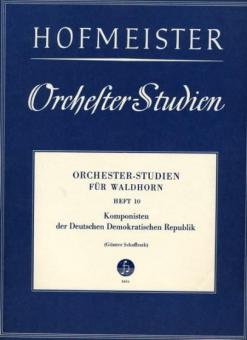 Orchesterstudien für Waldhorn Heft 10 