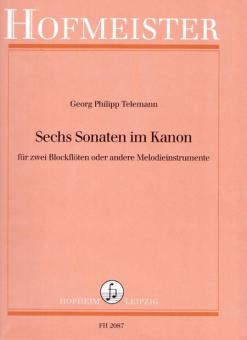 Sechs Sonaten im Kanon 