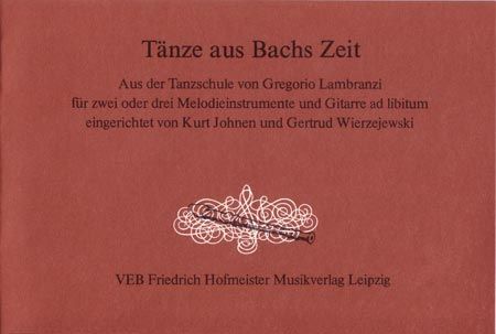 Tänze aus Bachs Zeit 