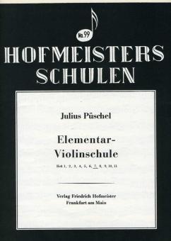Elementar-Violinschule Heft 7 
