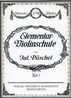 Elementar-Violinschule Heft 1 