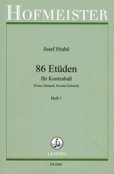 86 Etüden Heft 1 