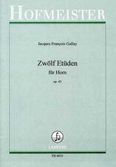 12 Etüden für Horn op.43 