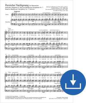Persischer Nachtgesang op. 92,2 Download