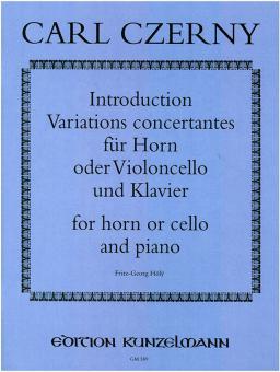 Introduction, Variations Concertantes 