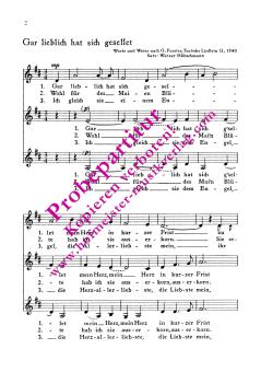 Gar lieblich hat sich gesellet 