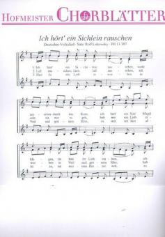 Ich hört ein Sichelein rauschen 