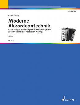 Moderne Akkordeontechnik 1 Standard