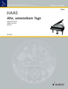 Alte, unnennbare Tage op. 42 Standard
