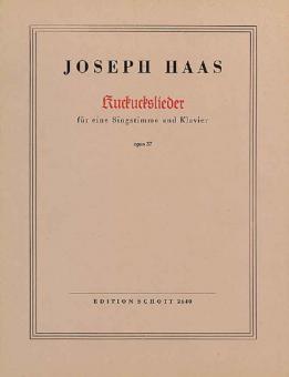 Kuckuckslieder op. 37 