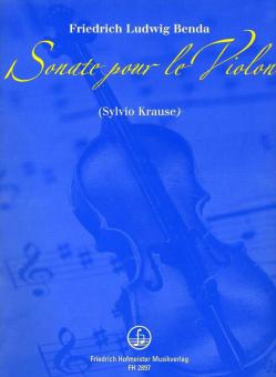 Sonate pour le Violon 