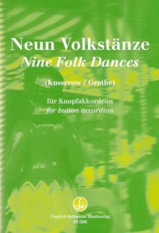 Neun Volkstänze 