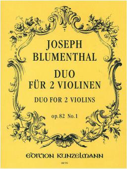 Duos für 2 Violinen op. 82 No. 1 
