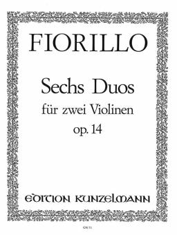 6 concertante Duos op. 14 