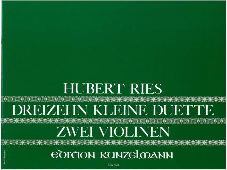 13 kleine Duette 