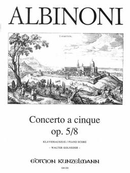 Concerto à cinque F-dur op. 5/8 