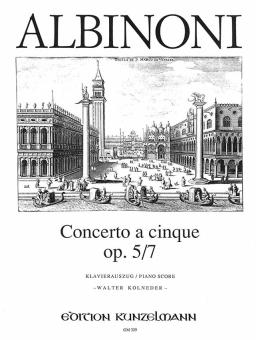 Concerto à cinque d-moll op. 5/7 