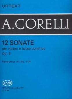 12 Sonaten op. 5 Heft 1 